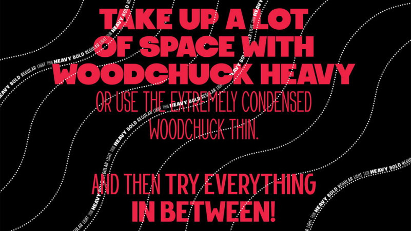 Woodchuck font