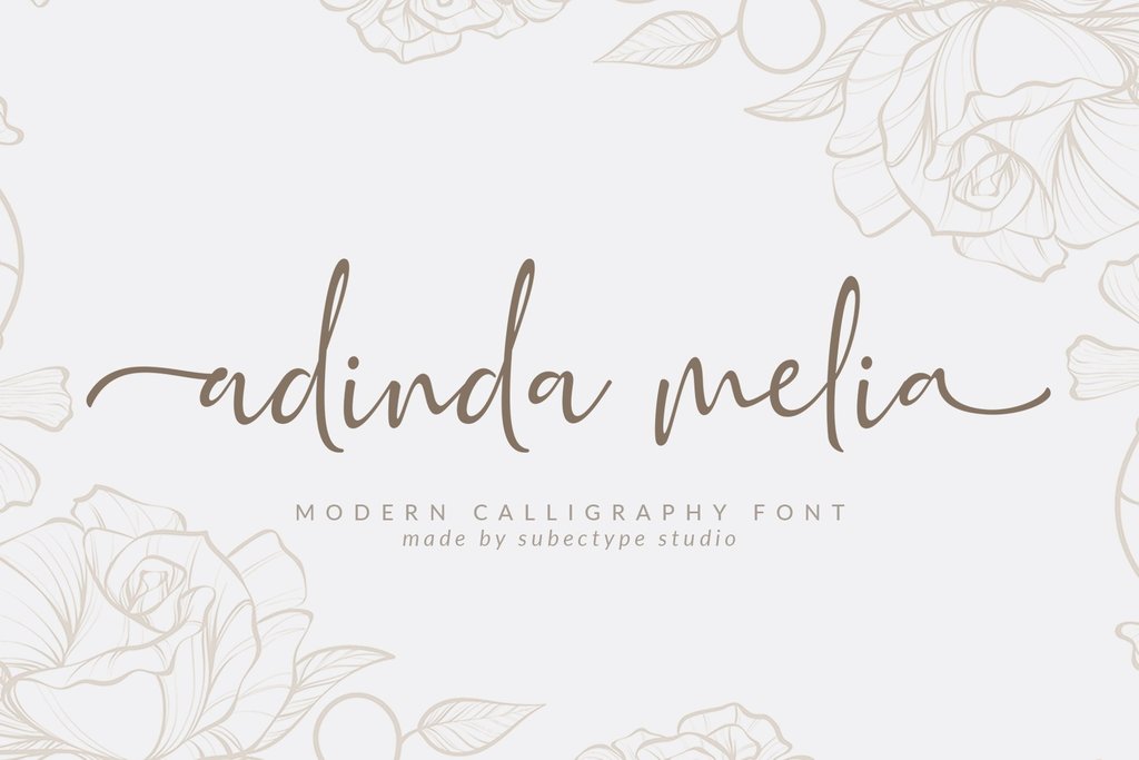 Adinda Melia font