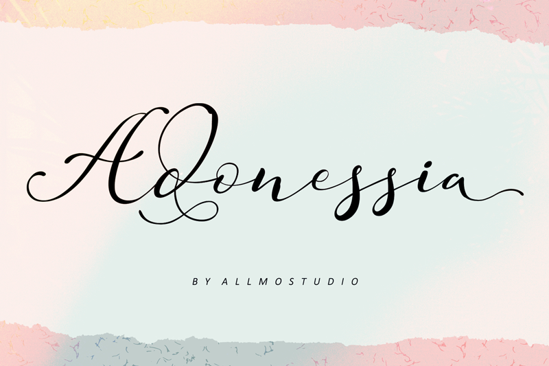 Adonessia Demo font