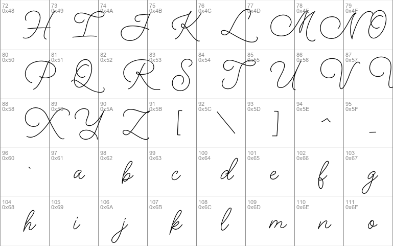 Alifia font