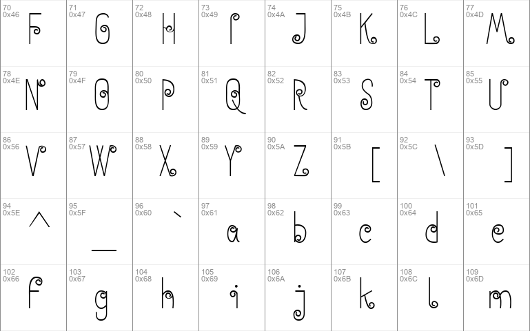 Anohana Typeface font