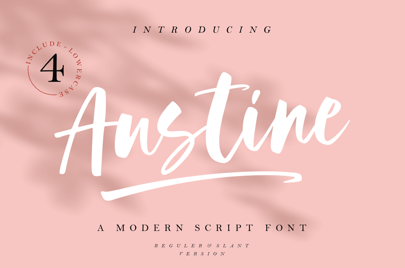 Austine Demo font