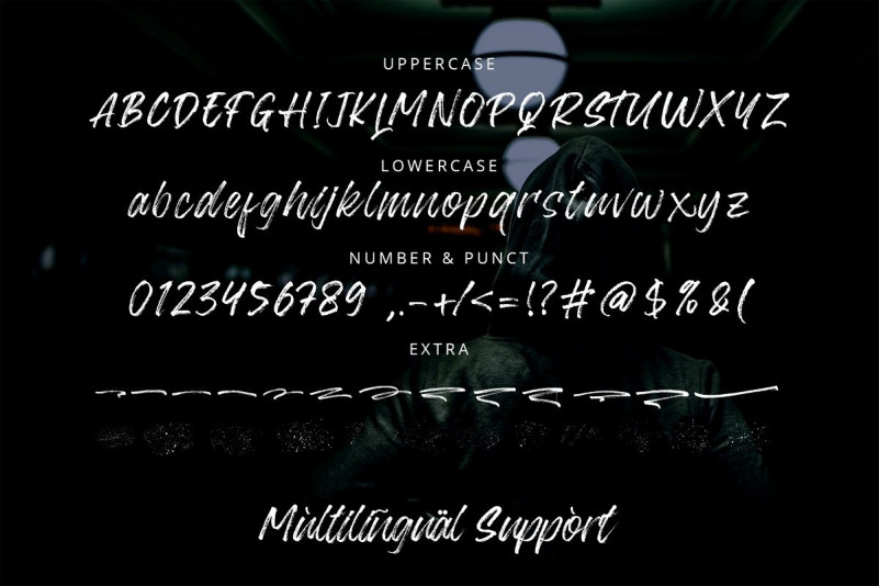 Blackway Brush font