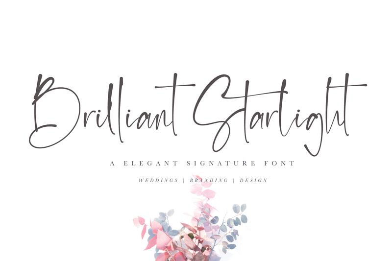 Brilliant Starlight font