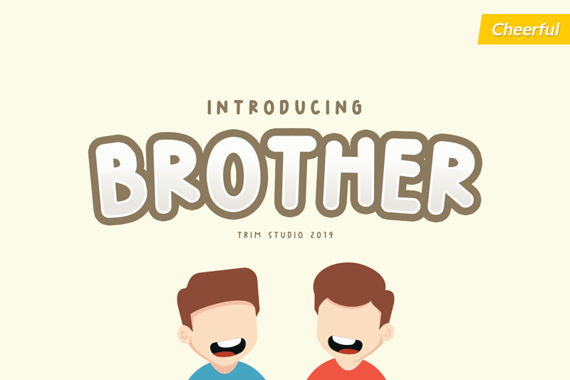 Brother DEMO font