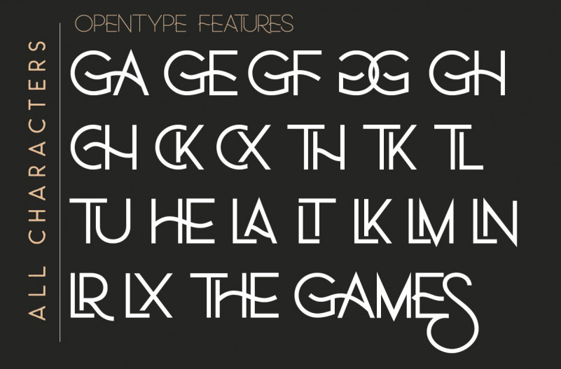 Ch Games font