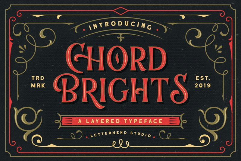 Chord Brights DEMO font