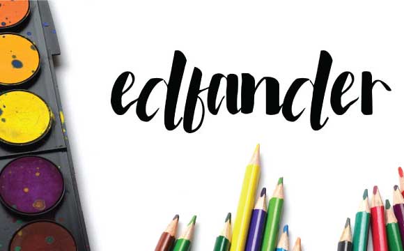 edfander font