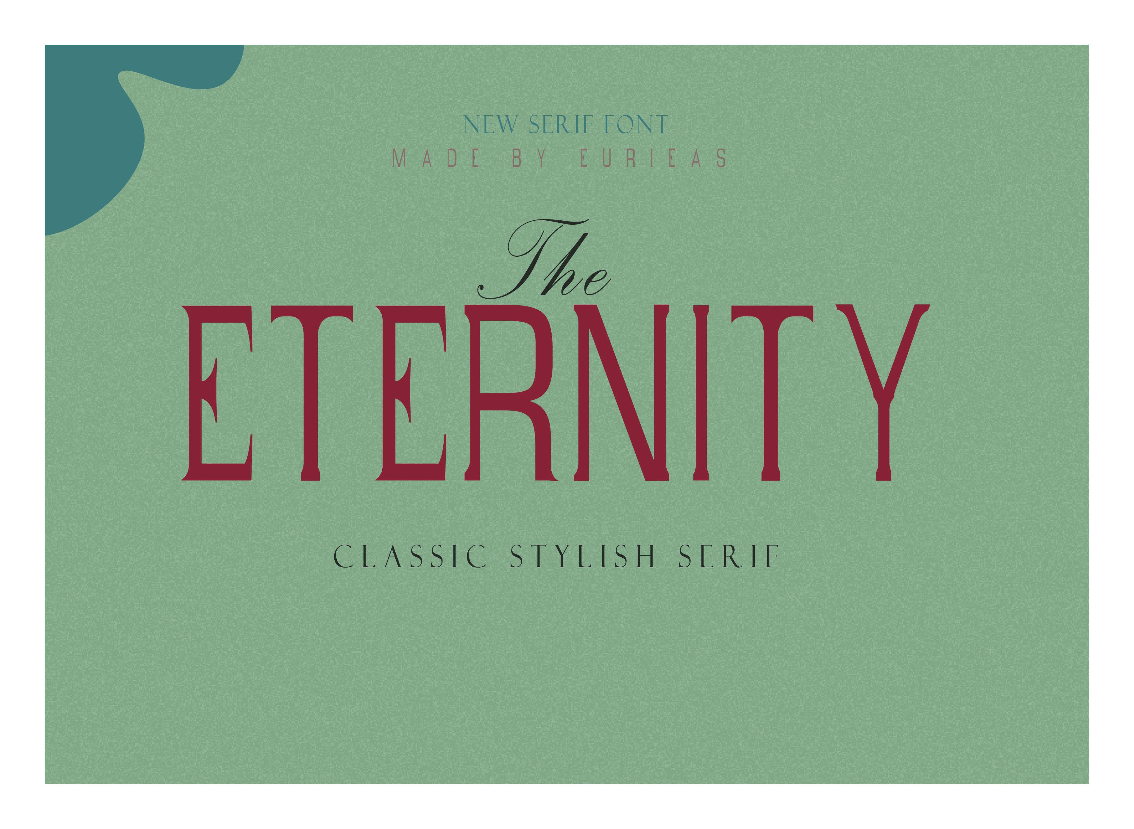 Eternity Time font