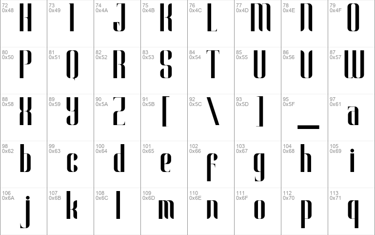 Flaurent Modern font