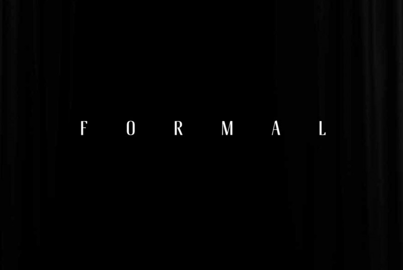 Formal font