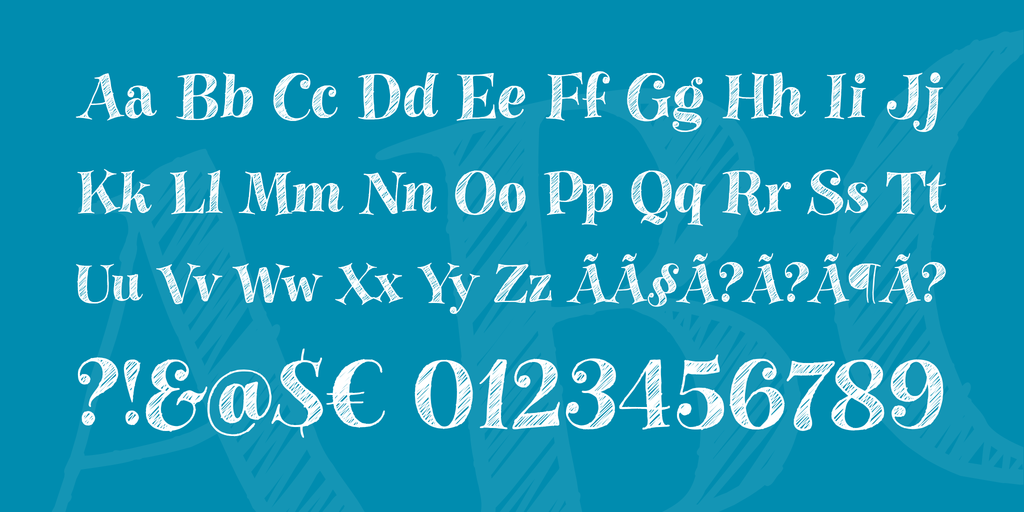 Gavabon font