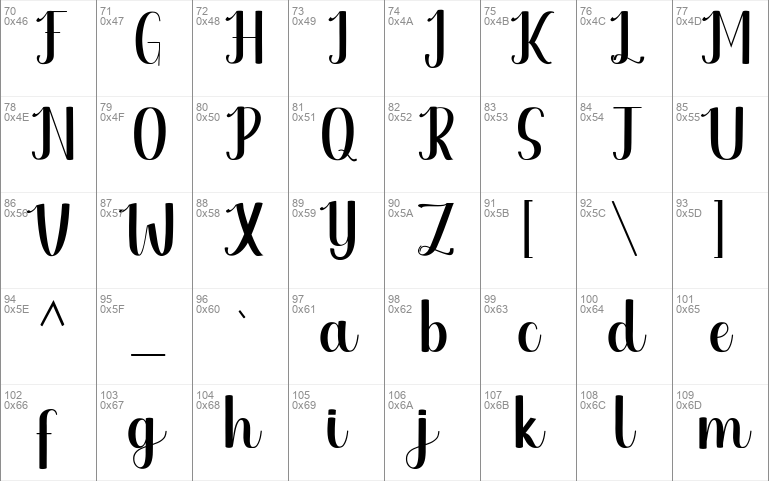 Gerniela font