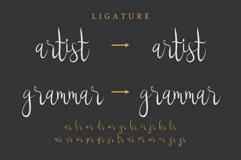 Hilliard Demo font