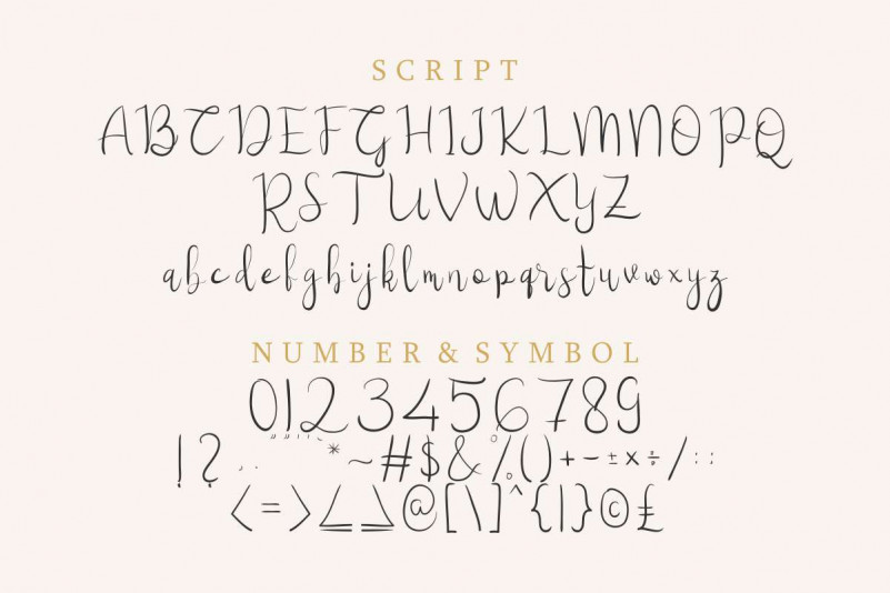 Hilliard Demo font