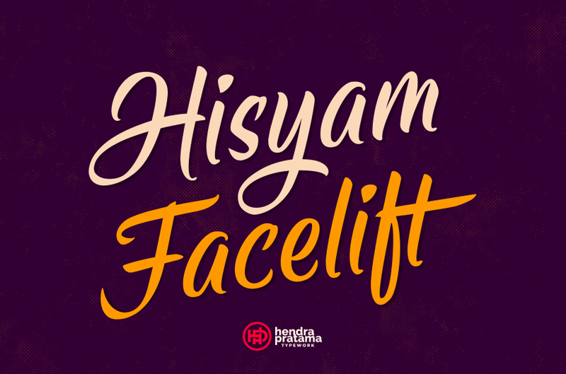 Hisyam Facelift font