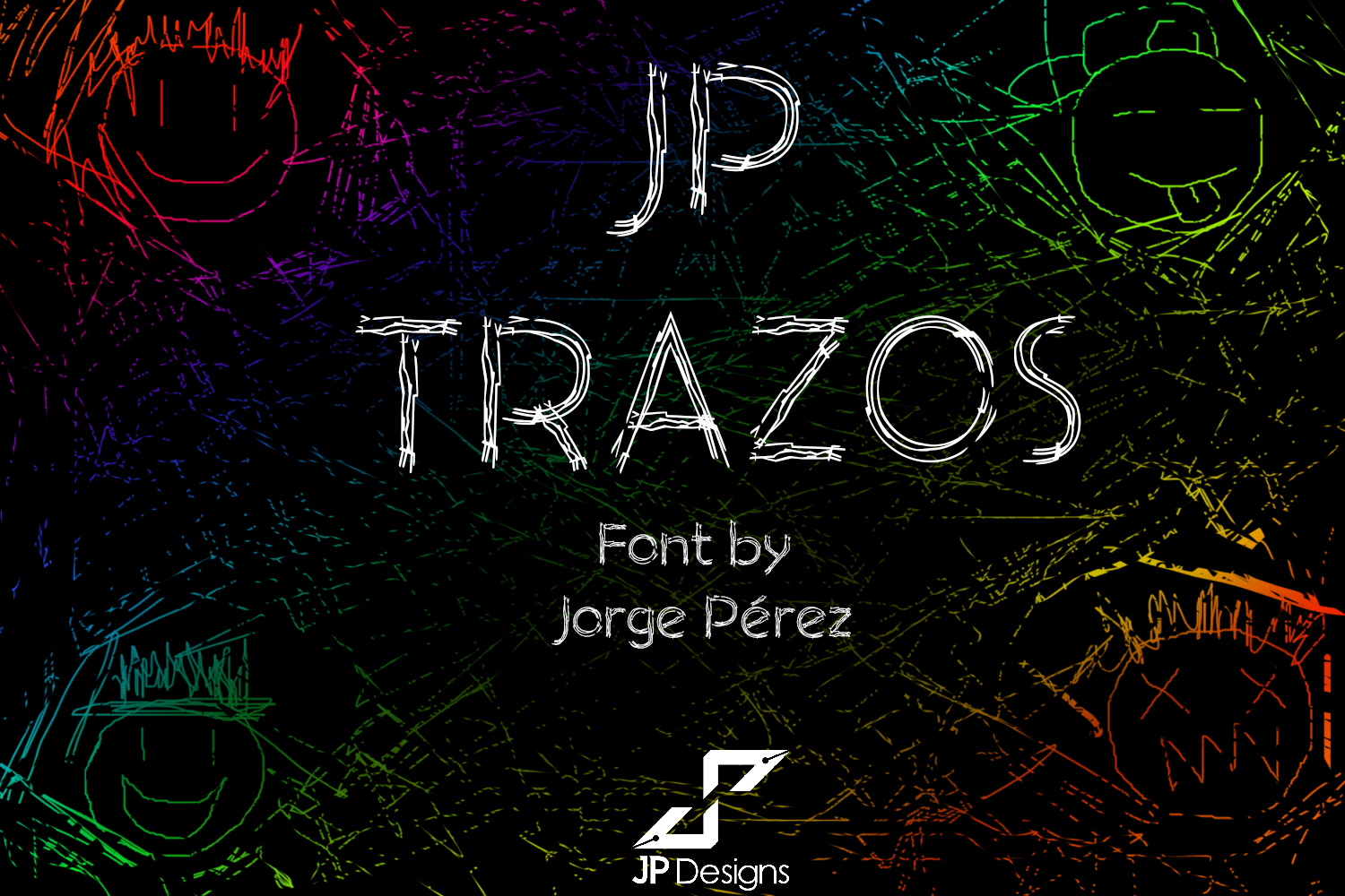 JP TRAZOS font