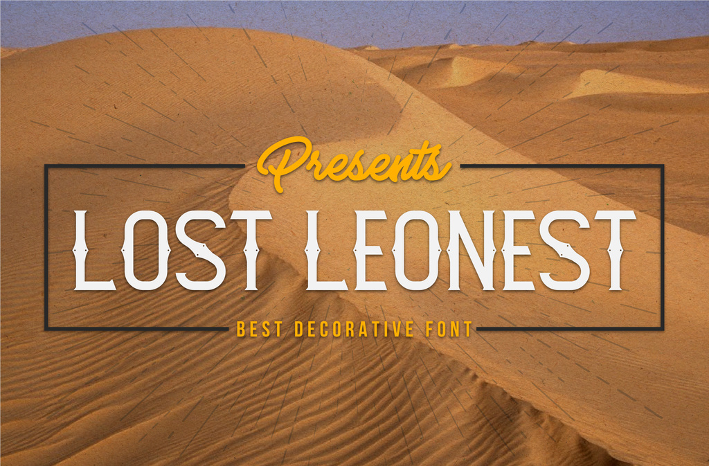 Lost Leonenst font