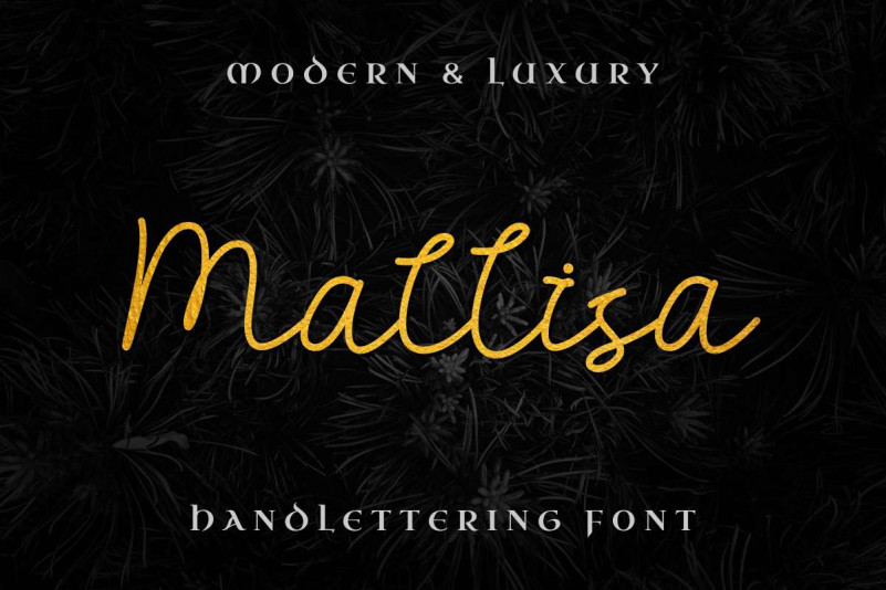 Mallisa DEMO font