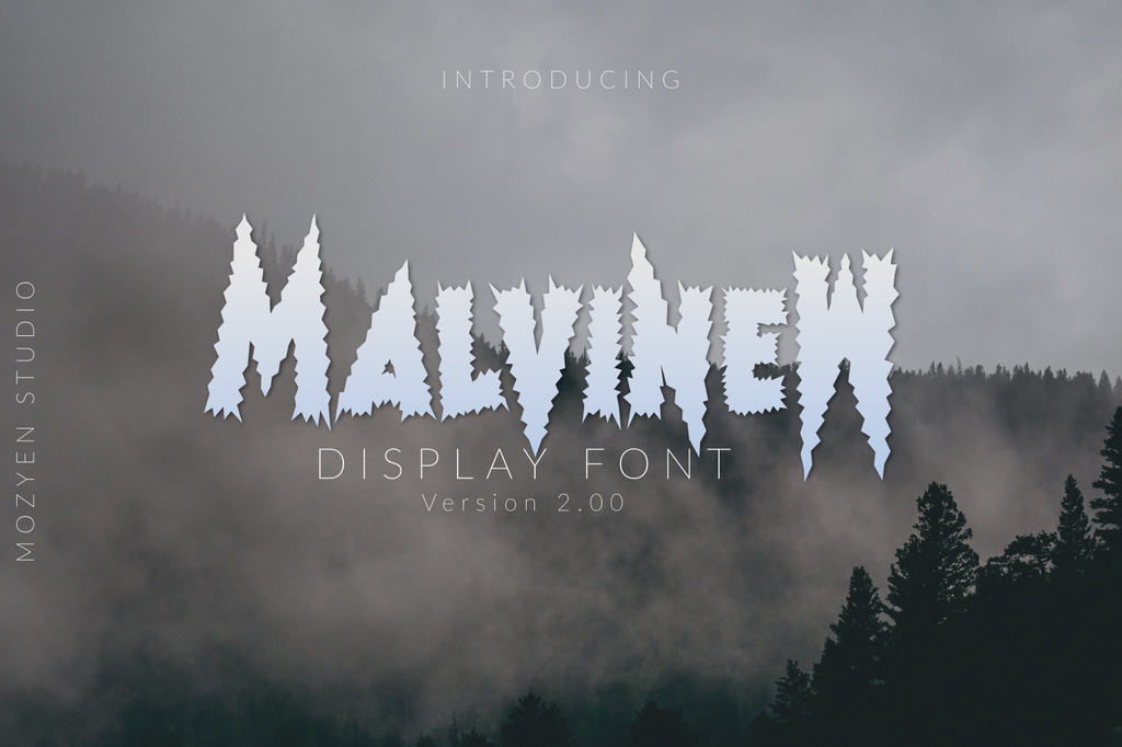 MalvineW font