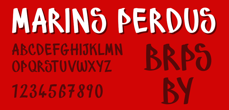 Marins Perdus font