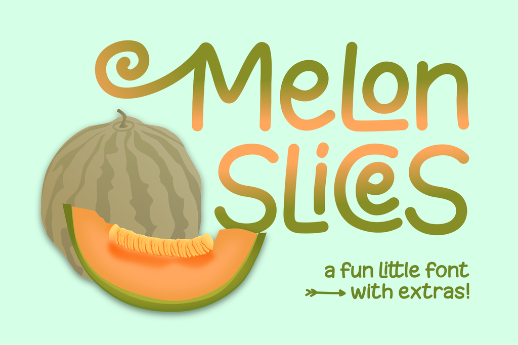 Melon Slices font