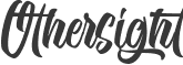 Othersight font