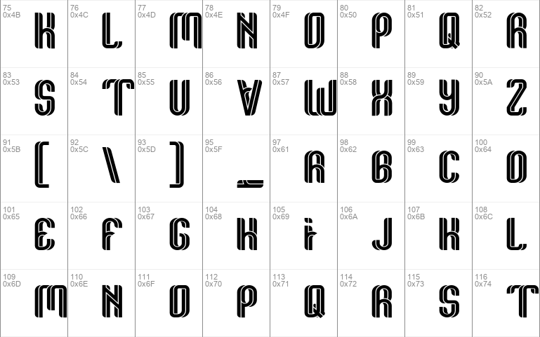 Reeford_DEMO font