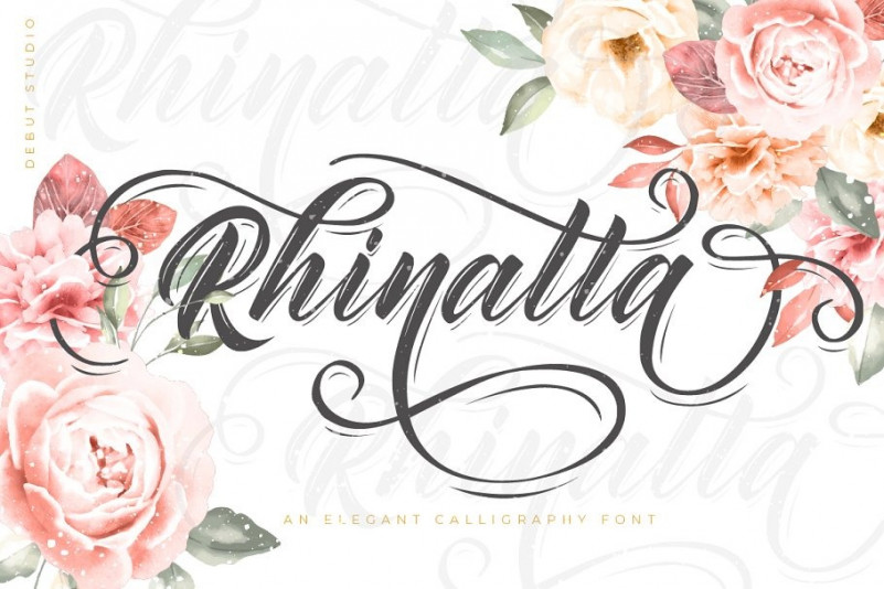 Rhinatta Script font