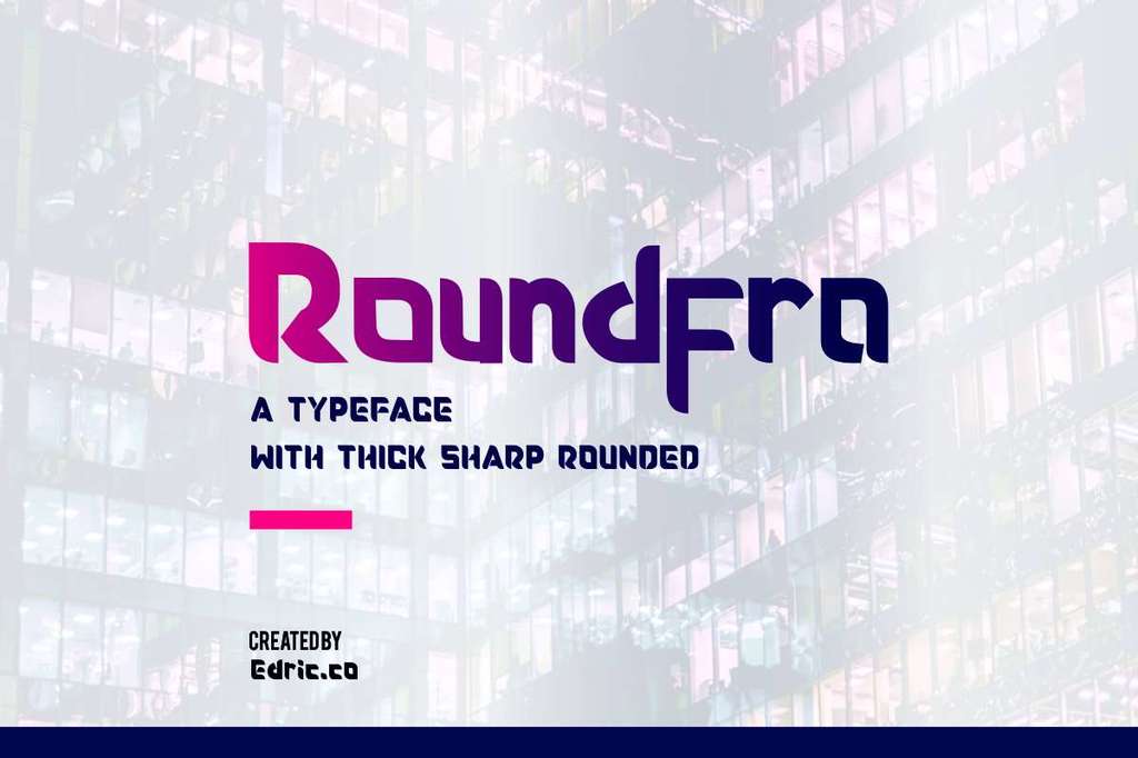 Roundfra DEMO font