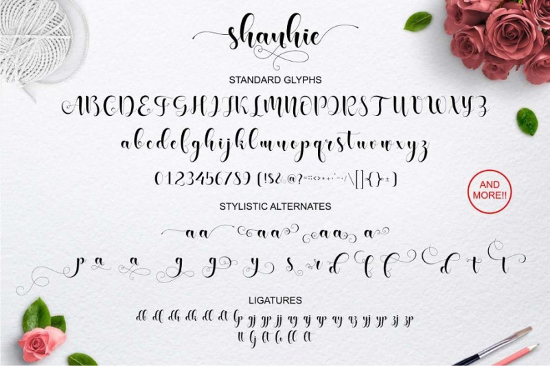 Shanhie Free font