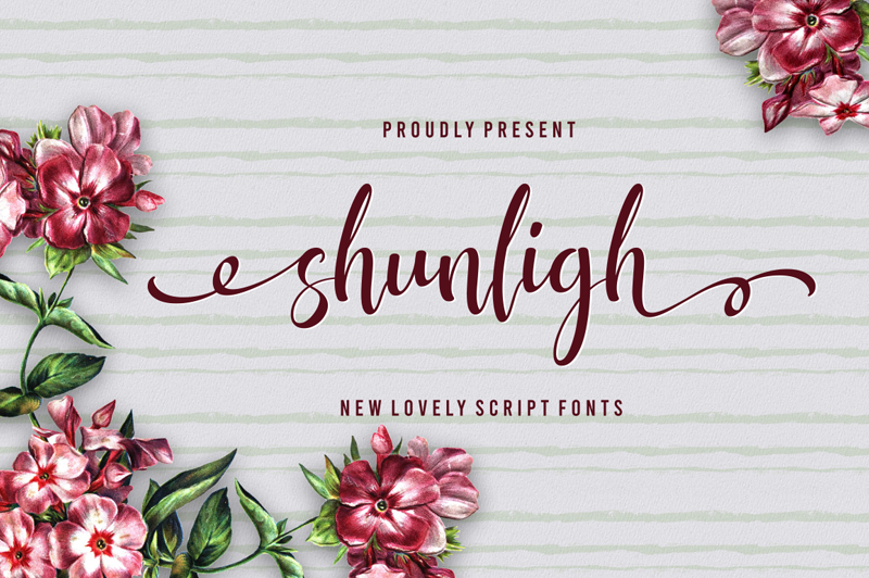shunligh Personal Use Only font