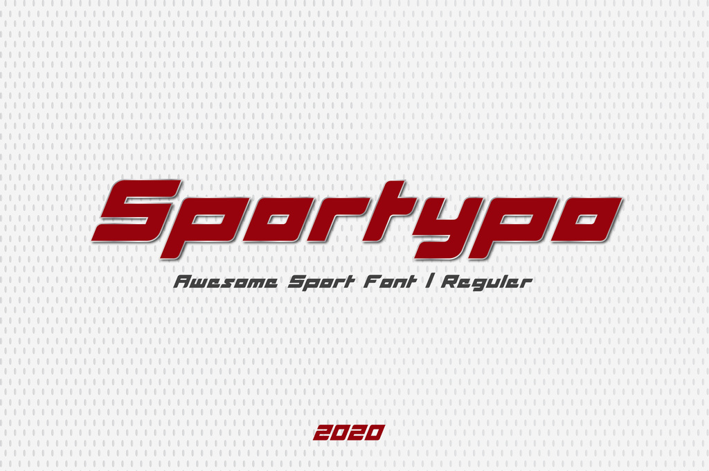 Sportypo font
