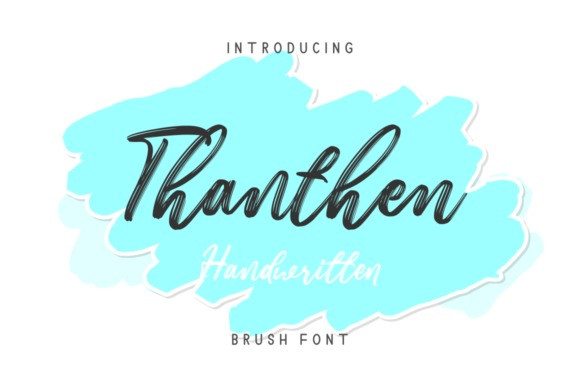 Thanthen font