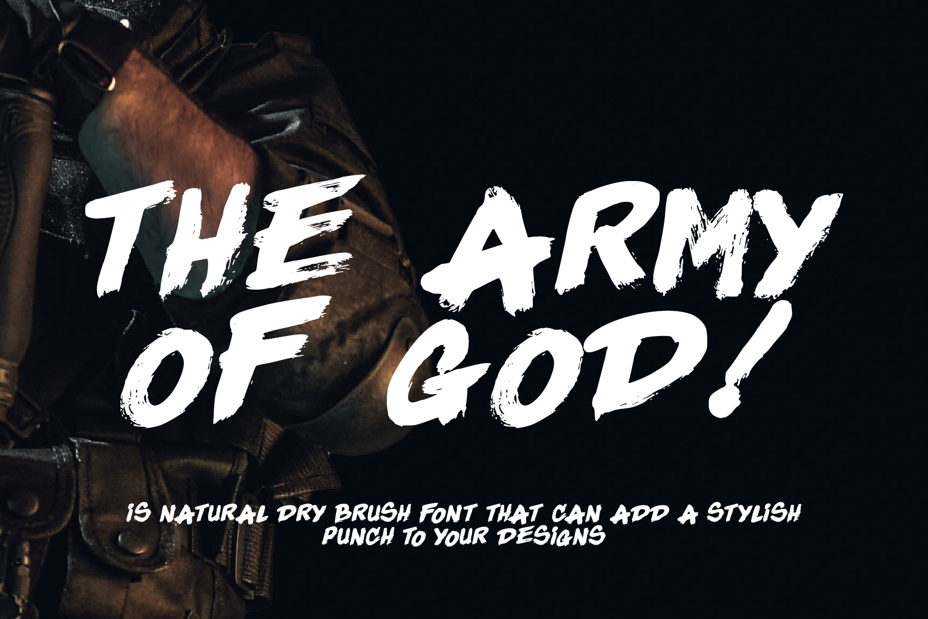 The Army Of God font