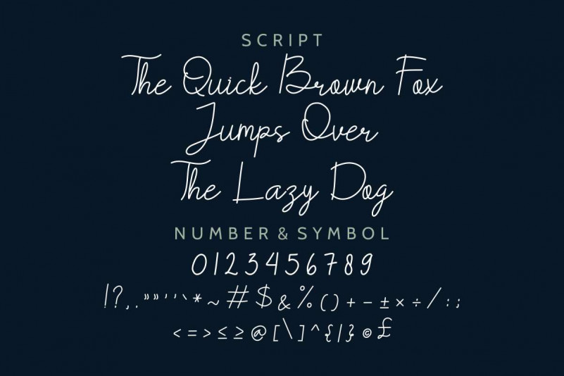 TheBillieMonlly DEMO font