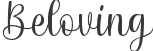 Beloving font