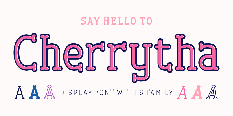 Cherrytha One font