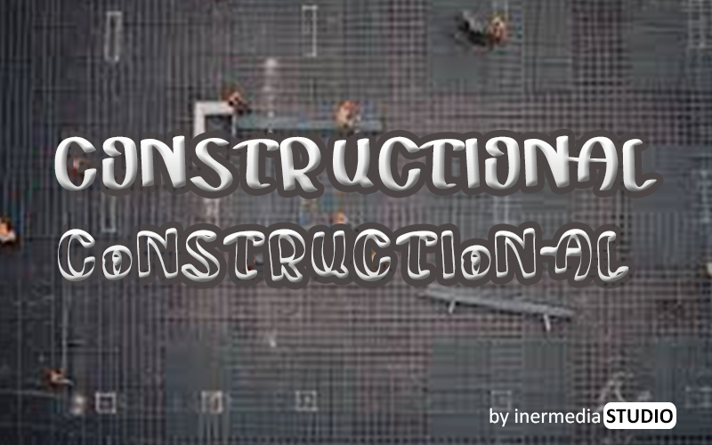 CONSTRUCTIONAL BLACK font