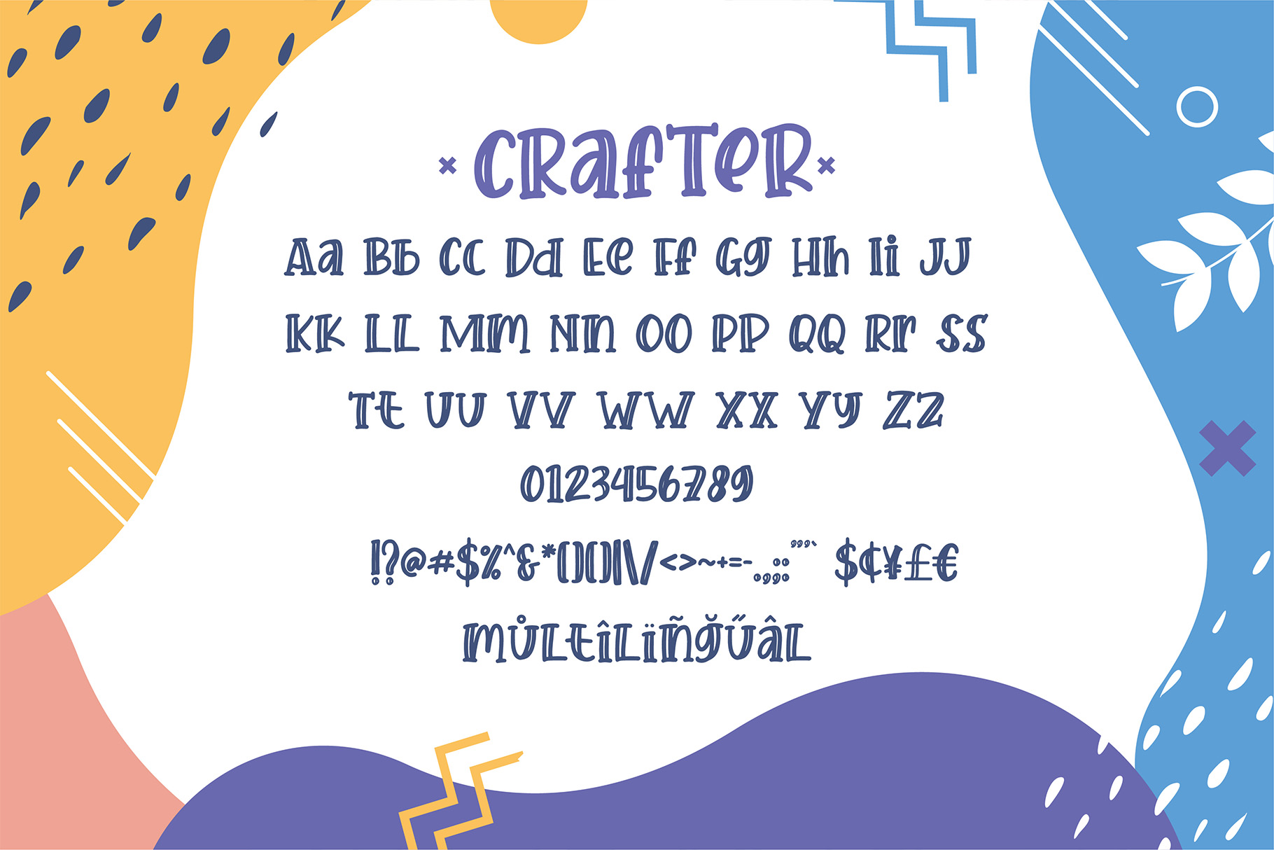 Crafter font