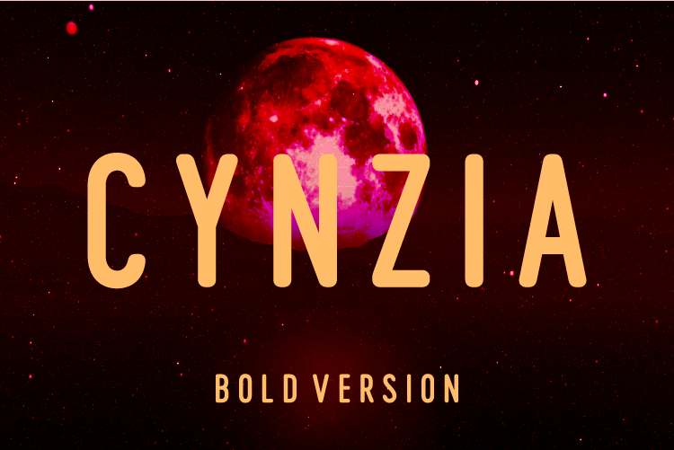 Cynzia font