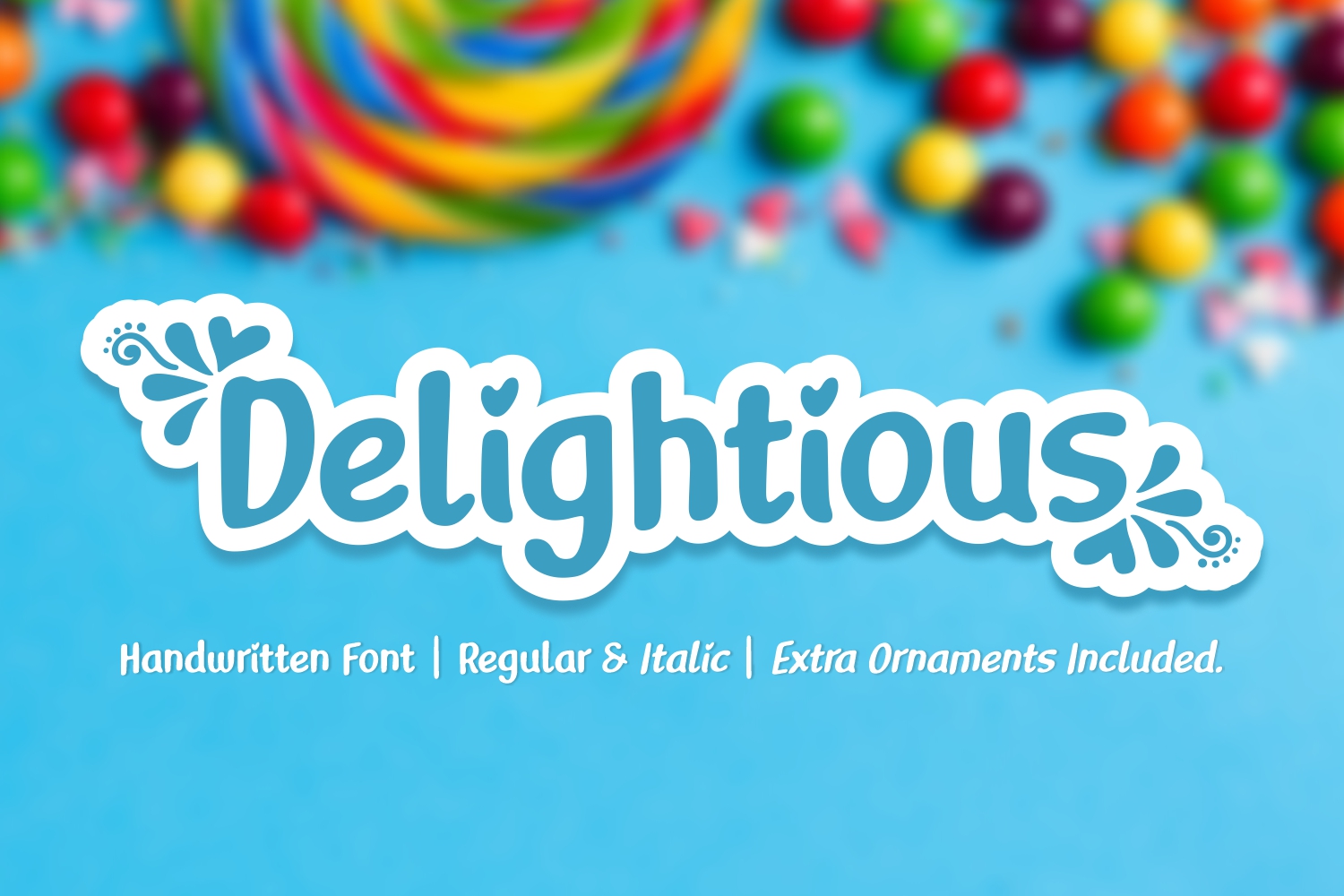 Delightious font