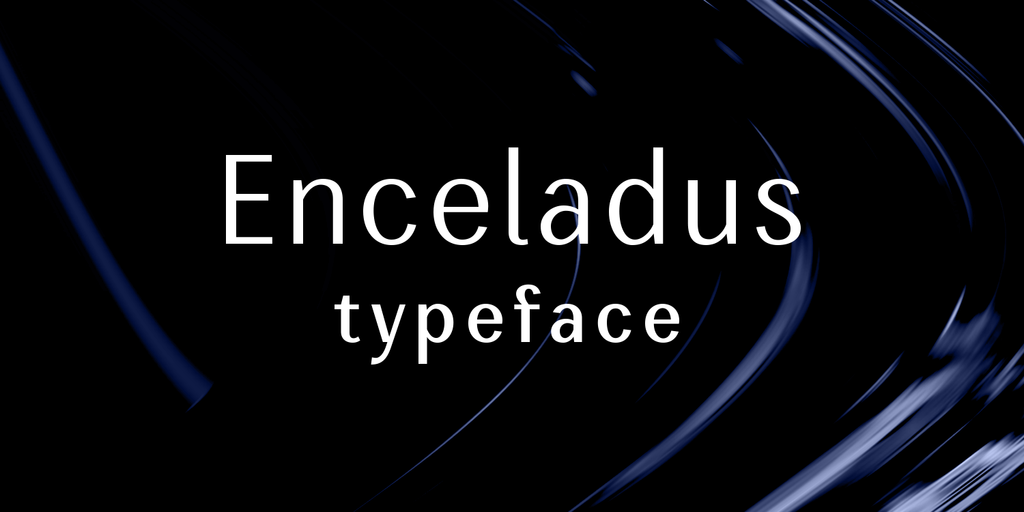 Enceladus font