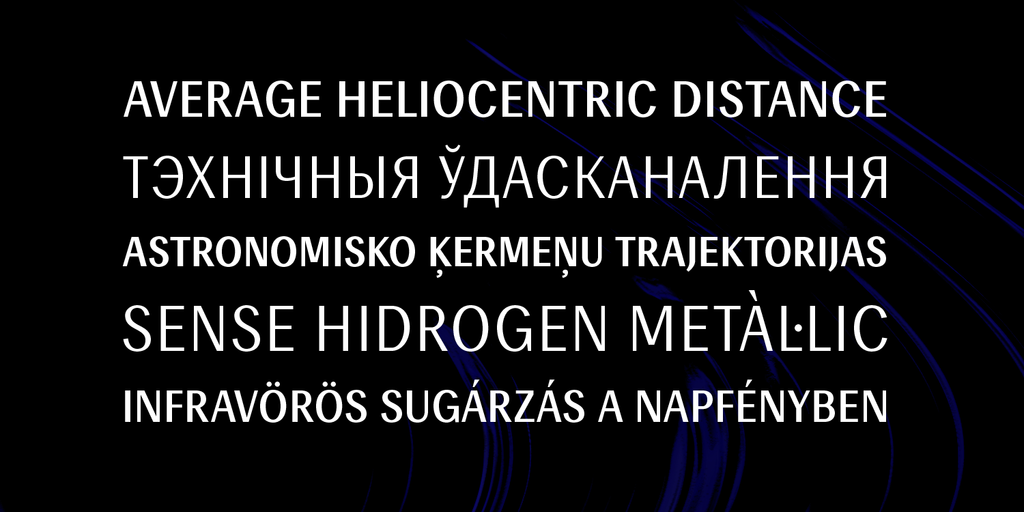 Enceladus font