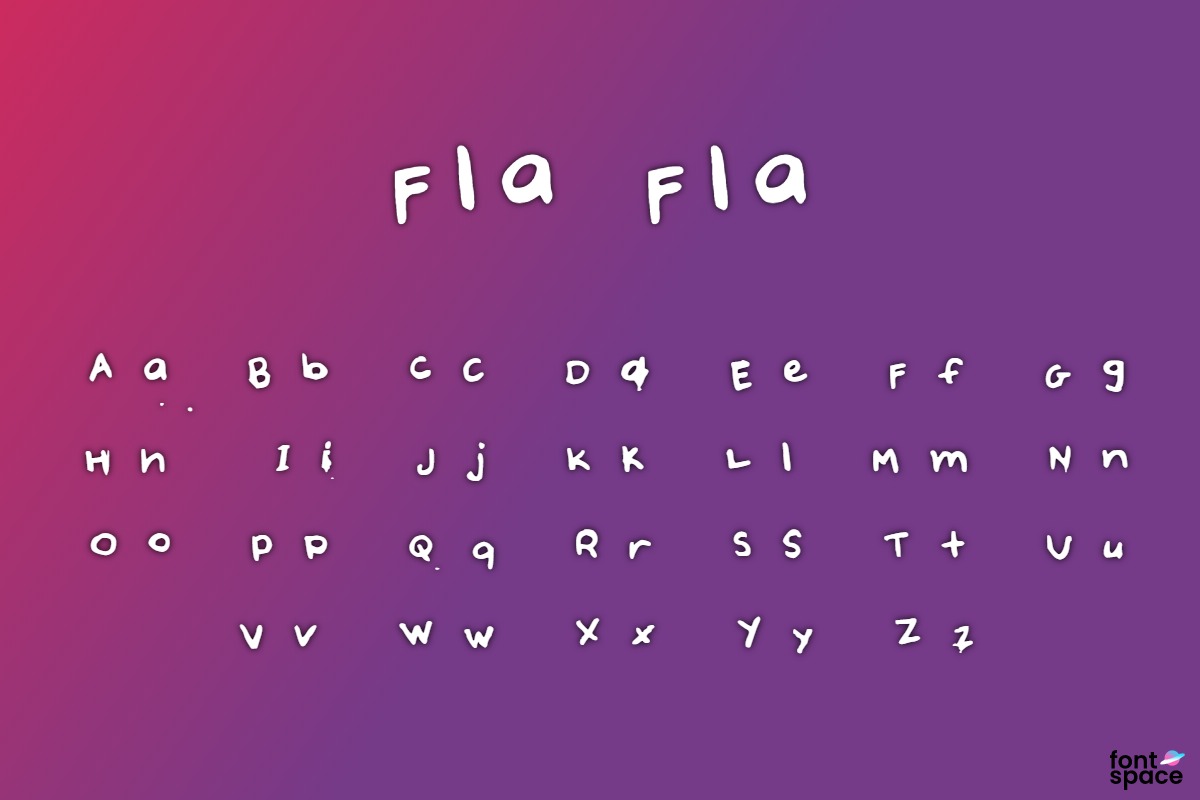 Fla Fla font