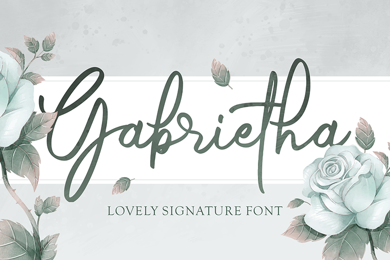 Gabrietha Demo font