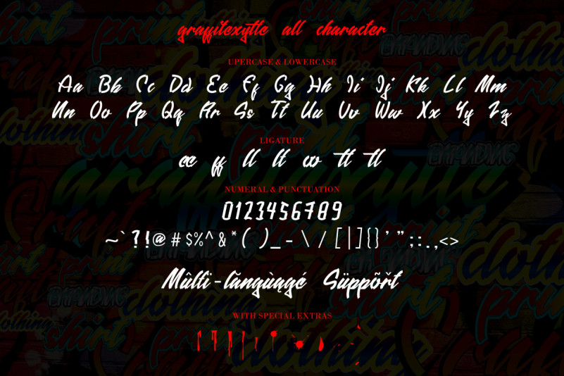 Graffitexytte font