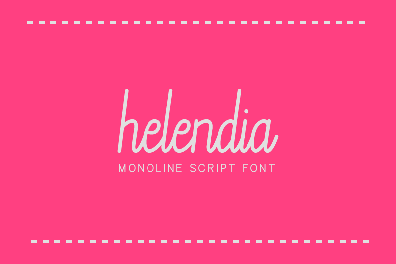 Helendia font