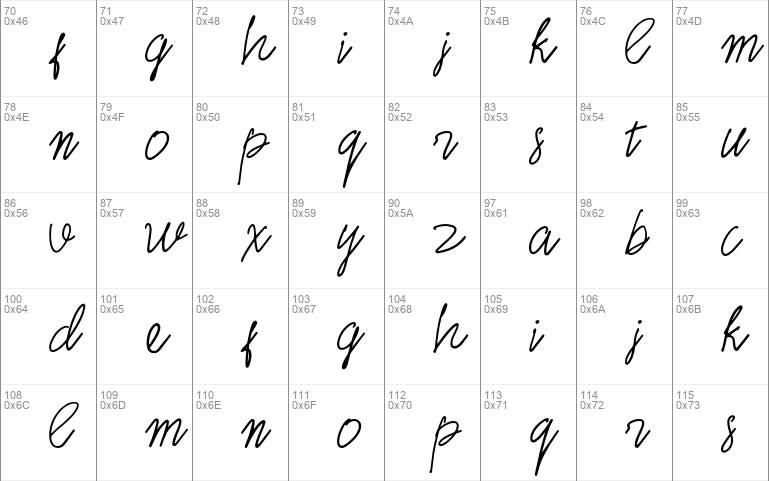 Integral font