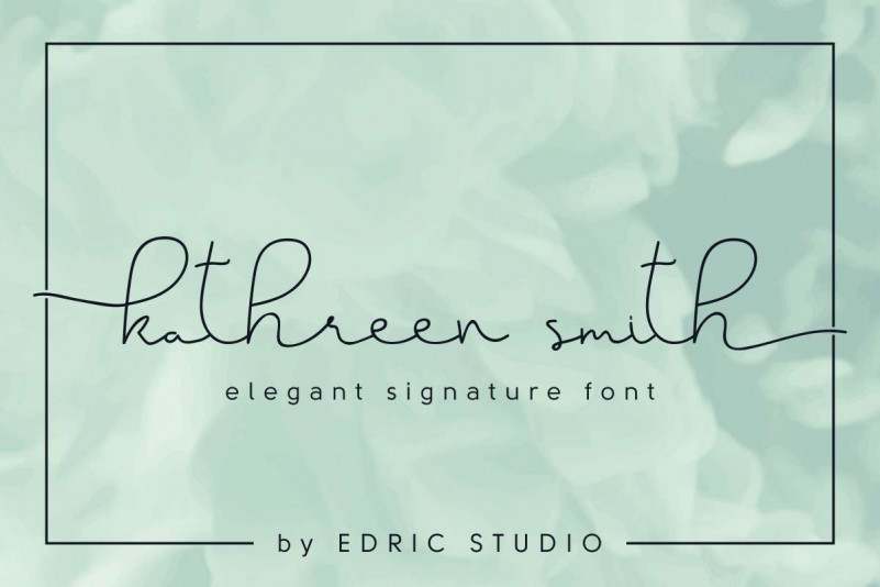 Kathreen Smith Demo font